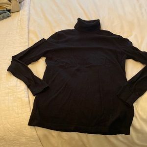 Black turtle neck